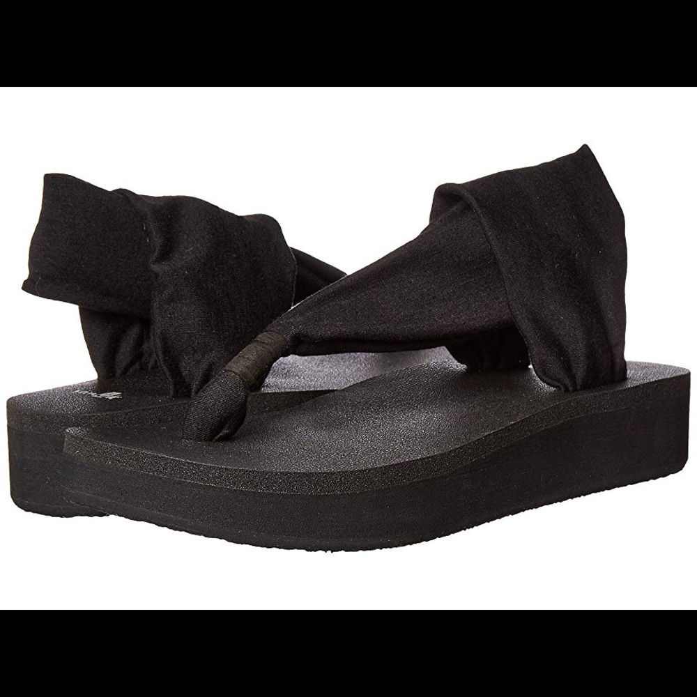 Sanuk platform sandal